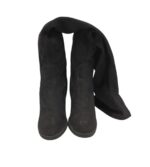 Cizme dama Even&Odd 39, material textil, negru - imagine 3