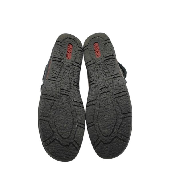 Ghete dama Rieker 37, imitatie de piele, negru, imblanite - imagine 5