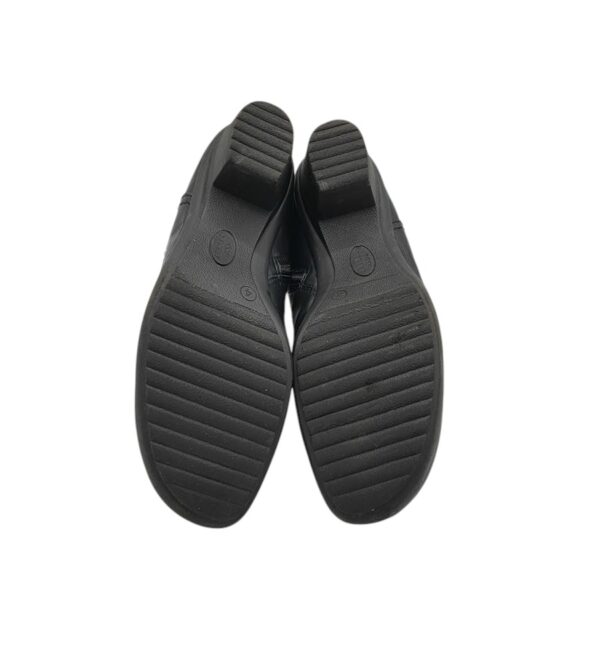 Botine dama Easy Street 37, imitatie de piele, negru - imagine 5