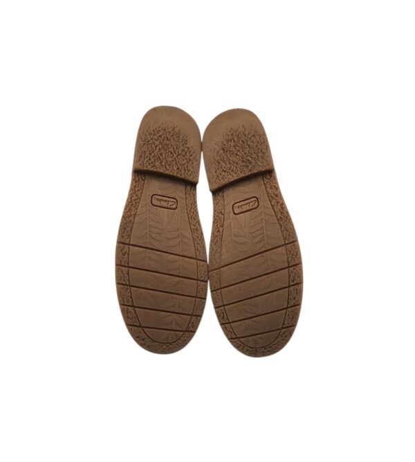Ghete copii Clarks 28, piele, gri - imagine 5
