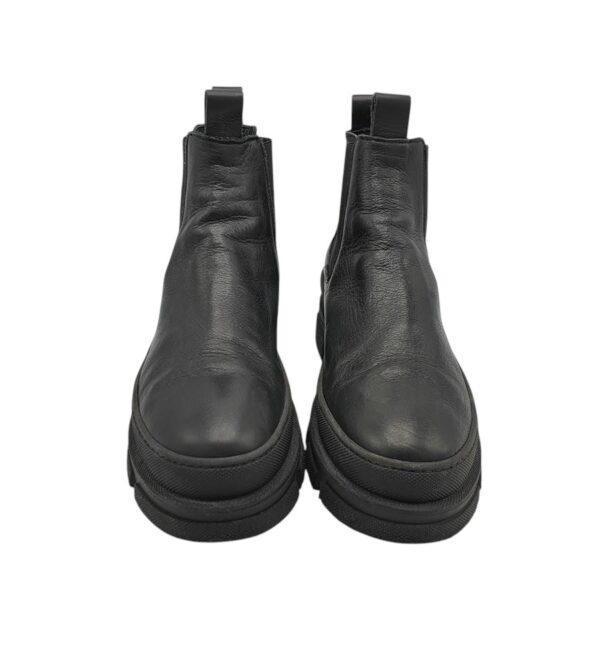 Ghete dama Copenhagen 42, piele, negru - imagine 3