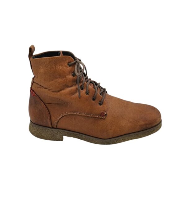 Ghete barbati Nobrand 41, piele, maro, imblanite - imagine 1