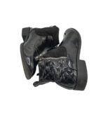 Botine dama Bodyflirt 41, imitatie de piele, negru - imagine 4