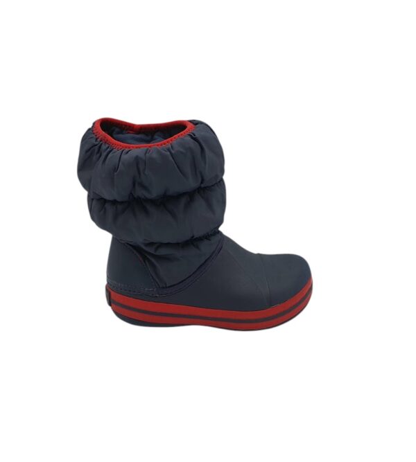 Cizme copii Crocs 33, material textil, alte materiale, bleumarin - imagine 1