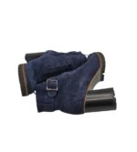 Botine dama Peter Kaiser 39, piele intoarsa, bleumarin - imagine 4