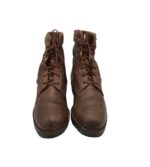 Ghete barbati Margom 40, piele, maro, imblanite - imagine 3
