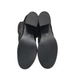 Cizme dama 36, material textil, negru - imagine 5