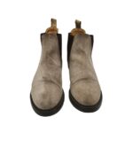 Botine dama Gant 40, piele intoarsa, gri - imagine 3