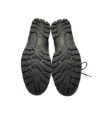 Ghete barbati Landrover 44, imitatie de piele, material textil, negru gri, imblanite - imagine 5