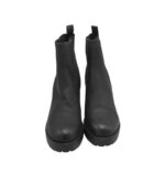 Botine dama Graceland 38, imitatie de piele, negru - imagine 3