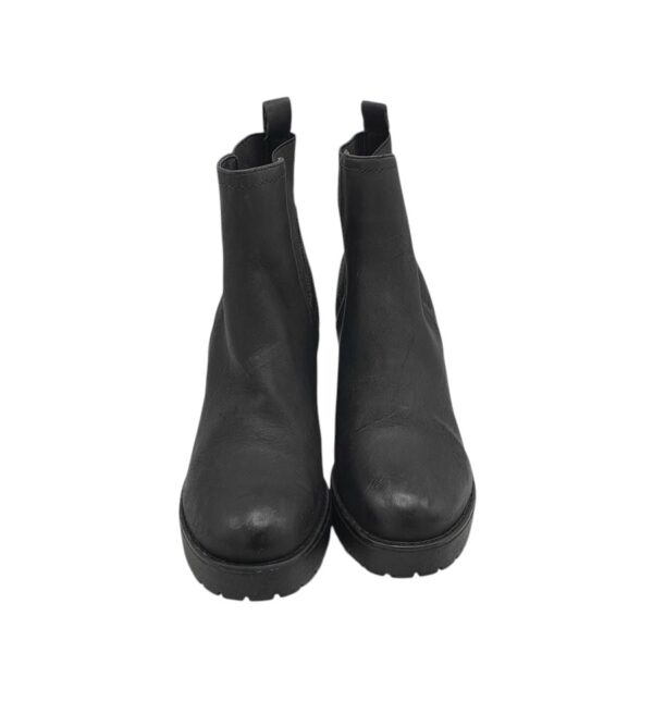 Botine dama Graceland 38, imitatie de piele, negru - imagine 3