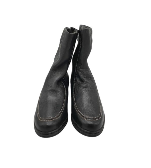 Cizme dama Luftpolster 41, piele, negru, imblanite - imagine 3