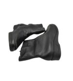 Cizme dama Luftpolster 41, piele, negru, imblanite - imagine 4