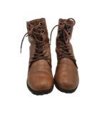 Ghete dama Constance 39, piele, maro - imagine 3