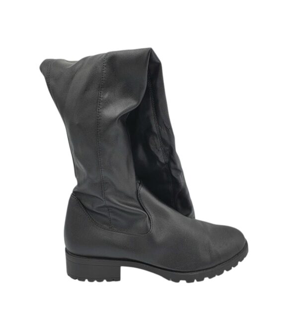Cizme dama Anna Field 43, imitatie de piele, negru - imagine 1