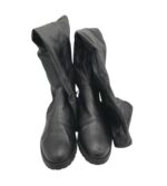 Cizme dama Anna Field 43, imitatie de piele, negru - imagine 3