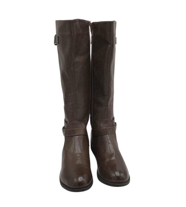 Cizme dama Lilley 39, imitatie de piele, maro - imagine 3