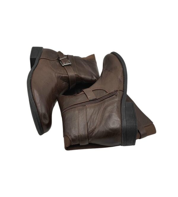 Cizme dama Lilley 39, imitatie de piele, maro - imagine 4