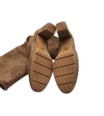 Cizme dama 36, material textil, maro - imagine 5