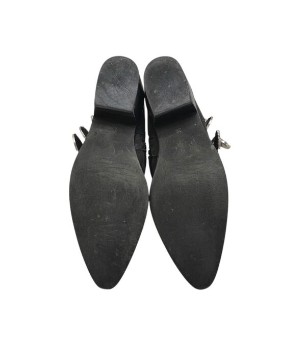 Botine dama Manfield 39, piele, negru - imagine 5
