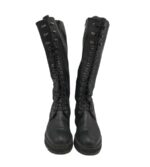Cizme dama Pertini 40, piele, negru - imagine 3