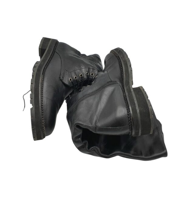 Cizme dama Pertini 40, piele, negru - imagine 4