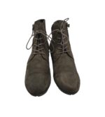 Botine dama Gabor 43, piele, gri - imagine 3
