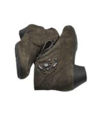 Botine dama Gabor 43, piele, gri - imagine 4