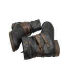 Botine dama Rieker 36, imitatie de piele, negru - imagine 4