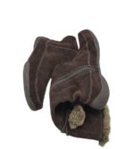 Cizme dama Tcm 40, piele intoarsa, maro - imagine 4