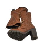 Cizme dama Anna Field 38, imitatie de piele, maro - imagine 3