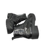 Ghete  dama 41, imitatie de piele, negru - imagine 4