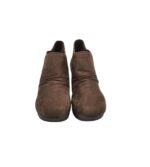 Botine dama Skechers 38, material textil, maro - imagine 3