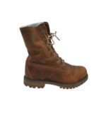 Ghete dama Timberland 38, piele, piele intoarsa, maro, captusite