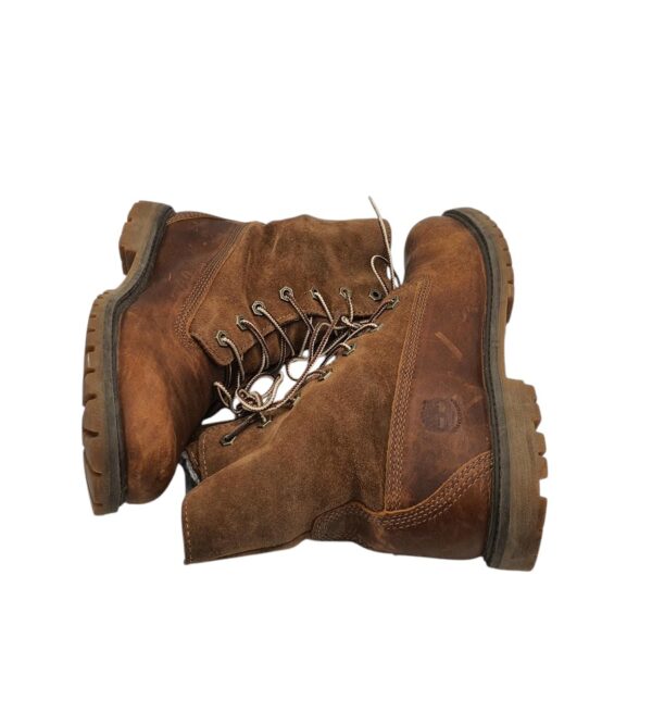 Ghete dama Timberland 38, piele, piele intoarsa, maro, captusite - imagine 4