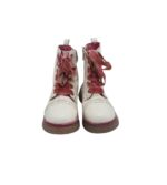 Ghete copii M & S 29, imitatie de piele, alb - imagine 3
