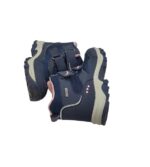 Ghete copii 33, imitatie de piele, material textil, bleumarin - imagine 4