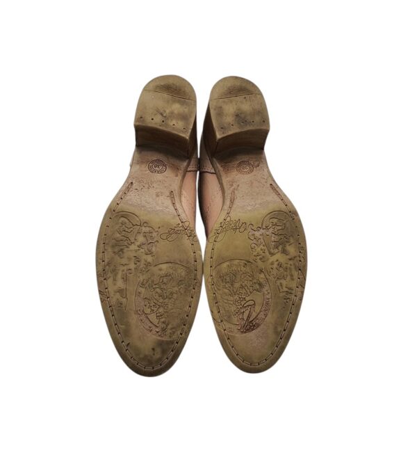 Cizme dama Suzanne 38, piele, bej - imagine 5