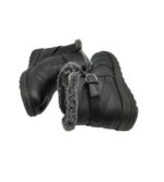 Ghete dama Cushion Walk 39, imitatie de piele, negru, imblanite - imagine 4