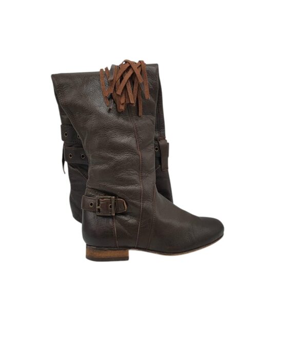 Cizme dama Faith 36, piele, maro - imagine 1