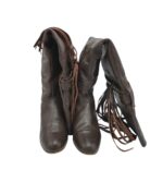 Cizme dama Faith 36, piele, maro - imagine 3