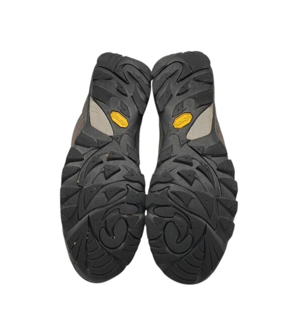 Ghete barbati Brutting 42, piele intoarsa, material textil gri negru - imagine 5