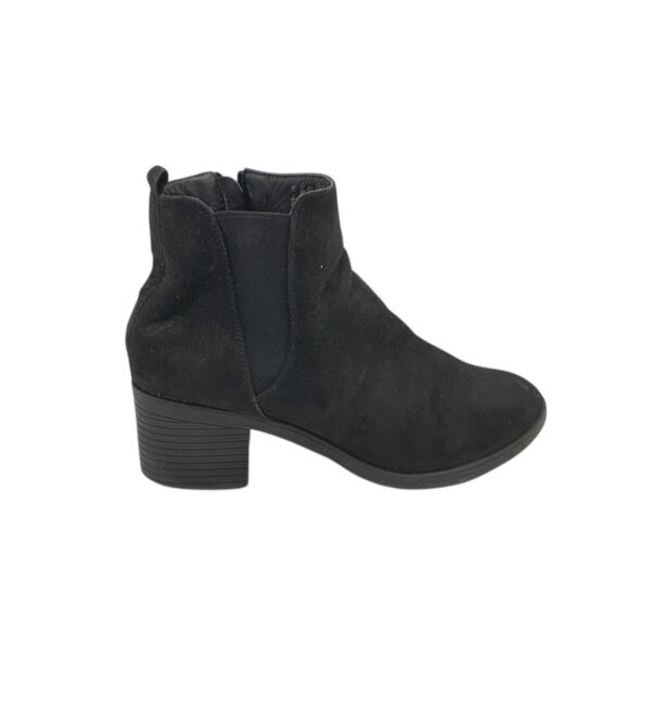 Botine dama  C&A 41, material textil, negru - imagine 1