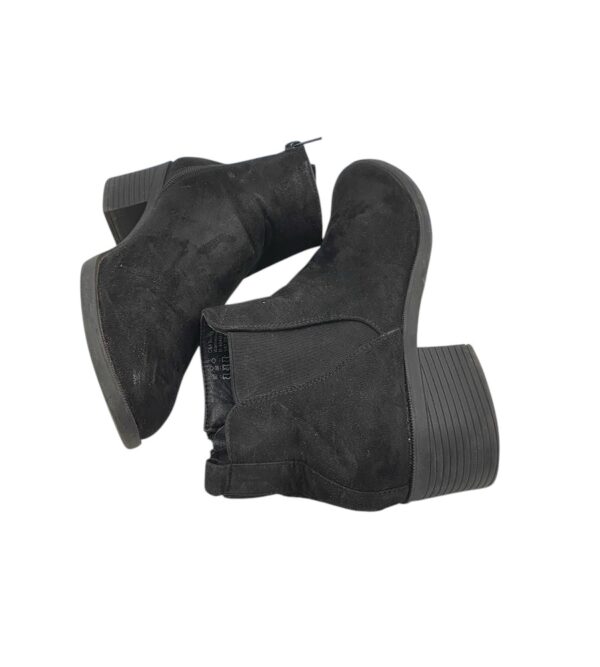 Botine dama  C&A 41, material textil, negru - imagine 4