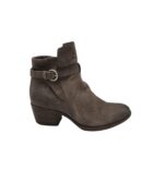 Botine dama Mjus 40, piele, bej