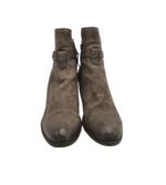 Botine dama Mjus 40, piele, bej - imagine 3