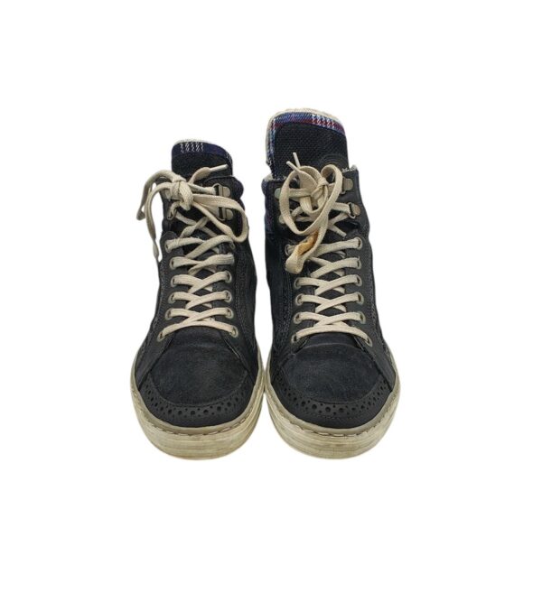 Ghete barbati Ara 41, piele intoarsa, piele, negru - imagine 3