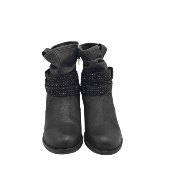 Cizme dama Graceland 37, imitatie de piele, negru - imagine 3