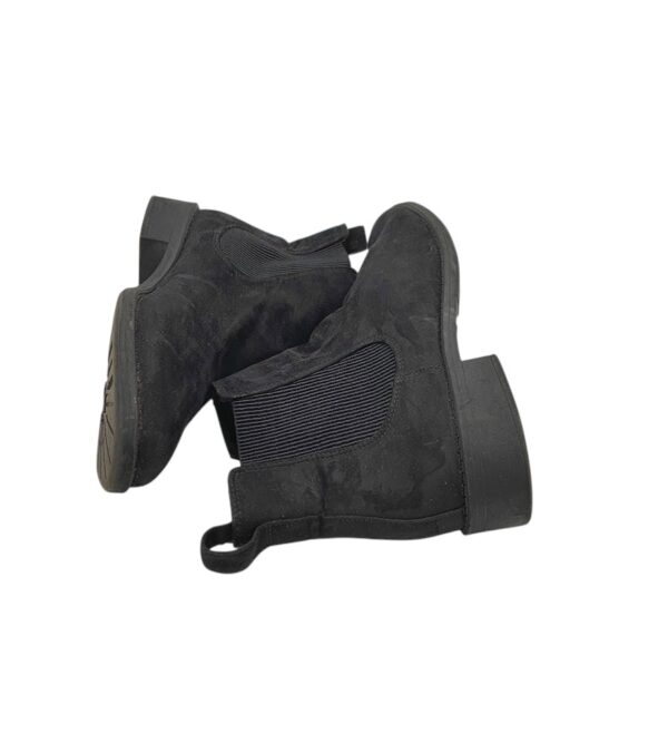 Botine dama H&M 39, material textil, negru - imagine 4