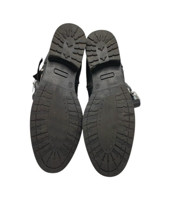Botine dama 39, piele, negru - imagine 5